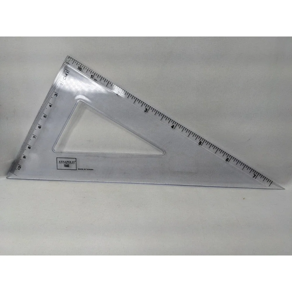 Annapolis Protractor Triangle Ruler‎ Lot